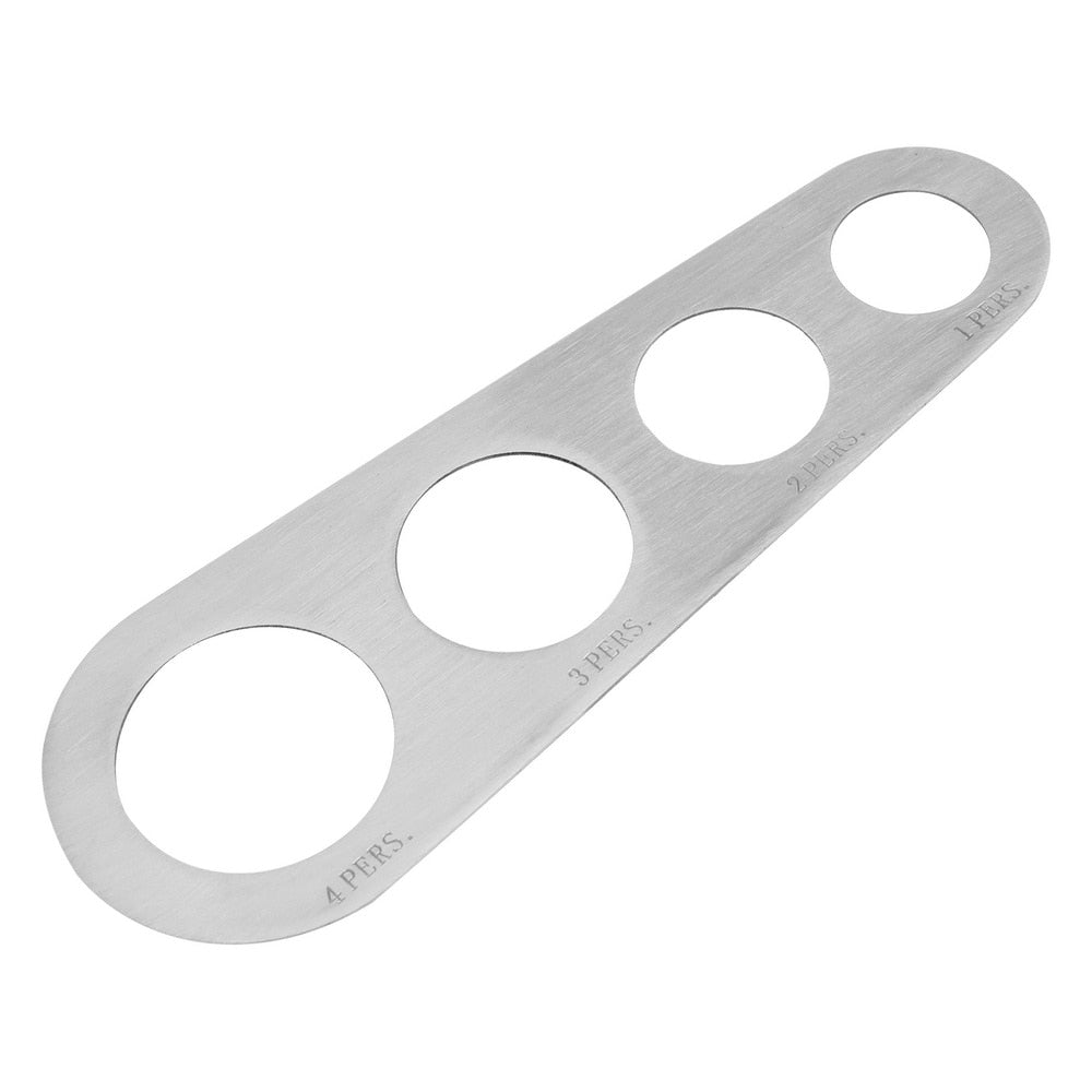 LNGOOR 4 Hole Stainless Steel Spaghetti Measurer Pasta Measurer Spaghetti  Noodle Measure Cook Kitchen Cake Ruler Tapeline Free Measuring Tool 