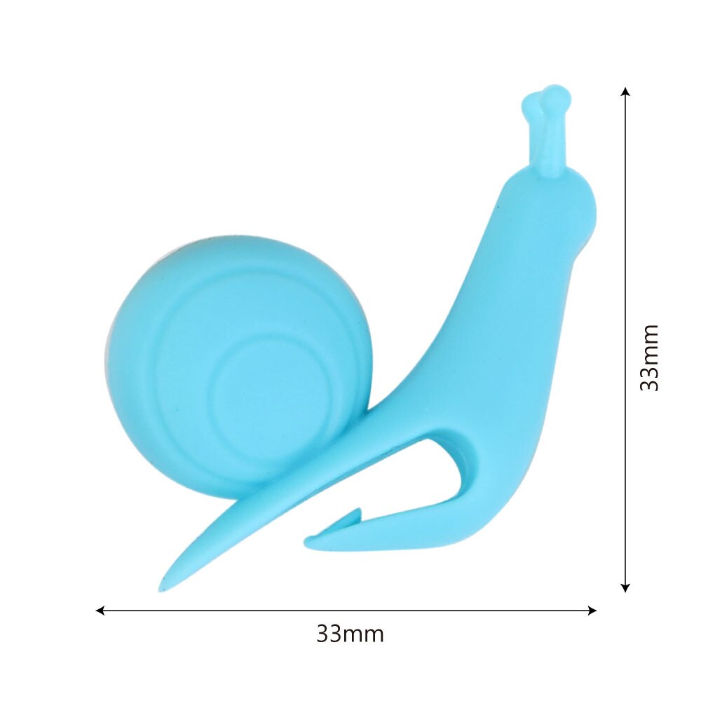 Hendevl Glass Markers Identifier, 12 Pieces Silicone Tea Bag Holder  Creative Snail Tongue Shape Tea Bag Holder Reuseable Wine Drink Glass  Marker for