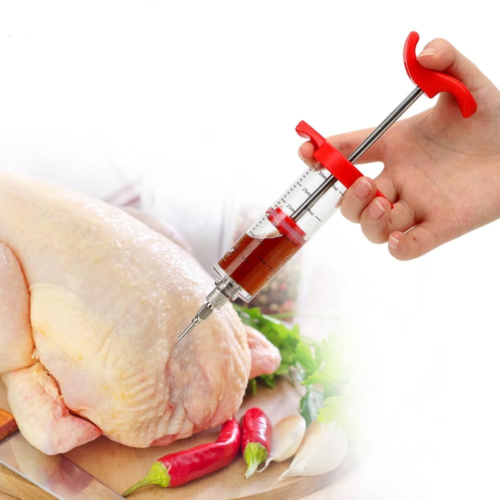 How to Use a Meat Marinade Injector