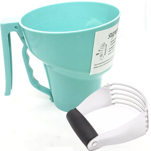 2 Piece Flour Sifter and Pastry Blender