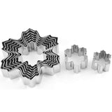 Stainless Steel Snowflake Cookie Cutters