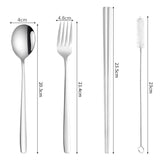 Metal Travel Cutlery Set