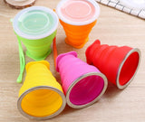 Silicone Portable and Folding Drinking Cup