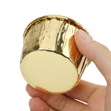 Gold Paper Cupcake Wrappers, 50 pcs