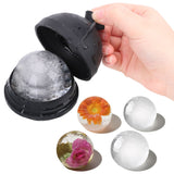 HILIFE Ice Ball Maker Ice Cube Tray DIY 3D Silicone Ice Hockey Mold Whiskey Wine Cocktail Ice Cube Mould Bar Tool Accessories|Ice Cream Sticks|