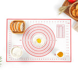 Baking Mat, Silicone with Measurements