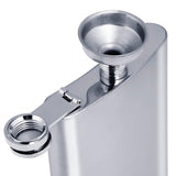 Flask and Funnel, Stainless Steel