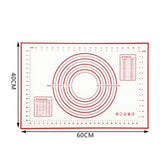 Baking Mat, Silicone with Measurements